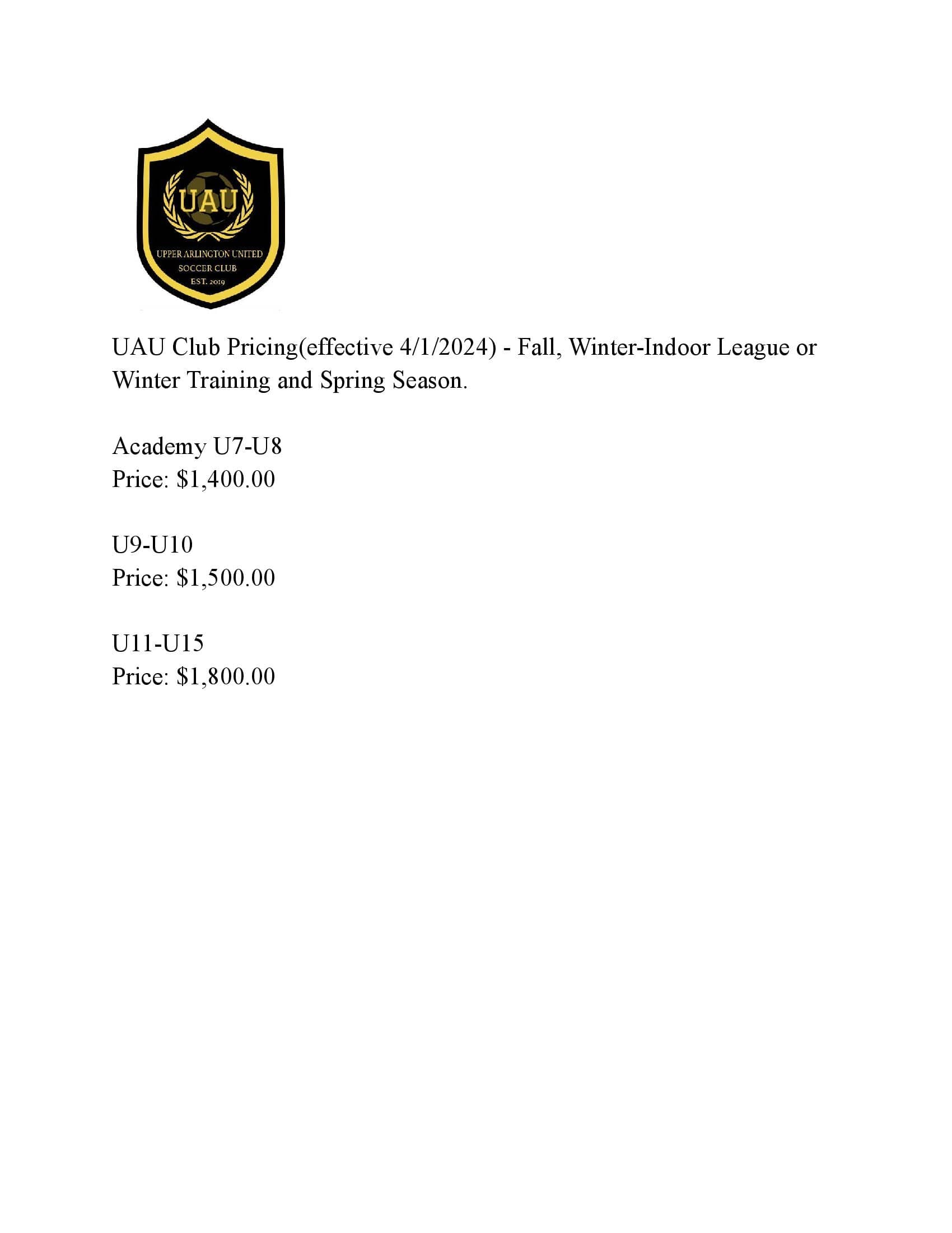 UAU Club Pricing 2021-2022 (1) (1)